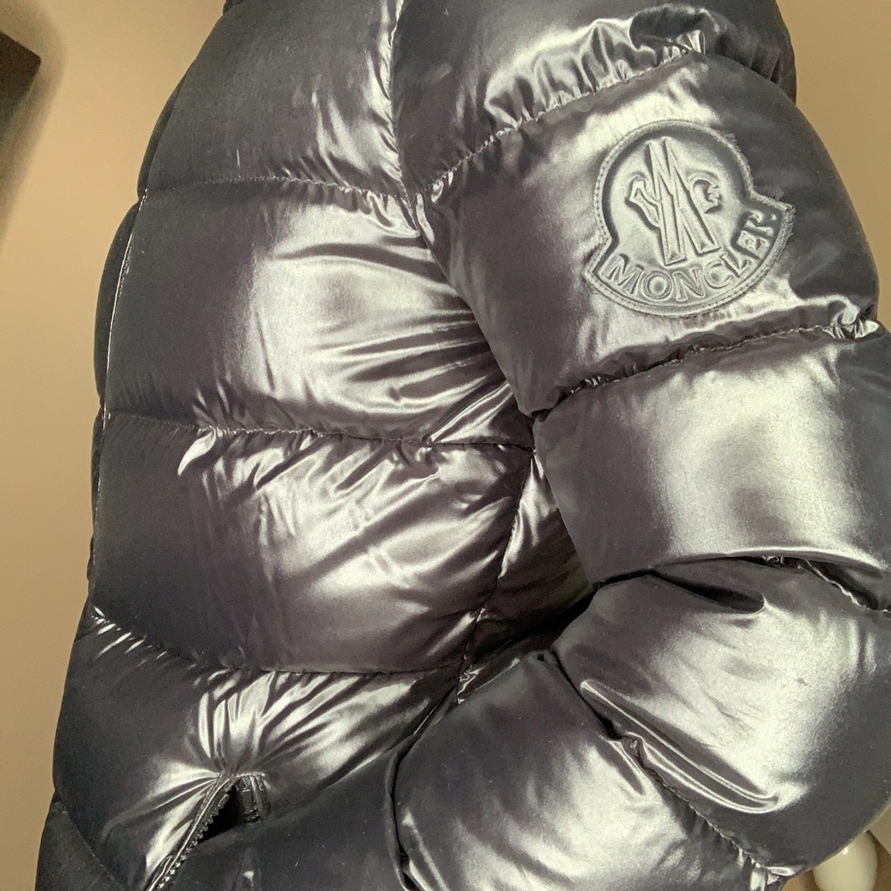 ❤️ MONCLER RARE All Black Authentic 💯 - Picture 4 of 11